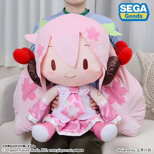 『初音ミクシリーズ』桜ミク ふわぷち どでかジャンボぬいぐるみ